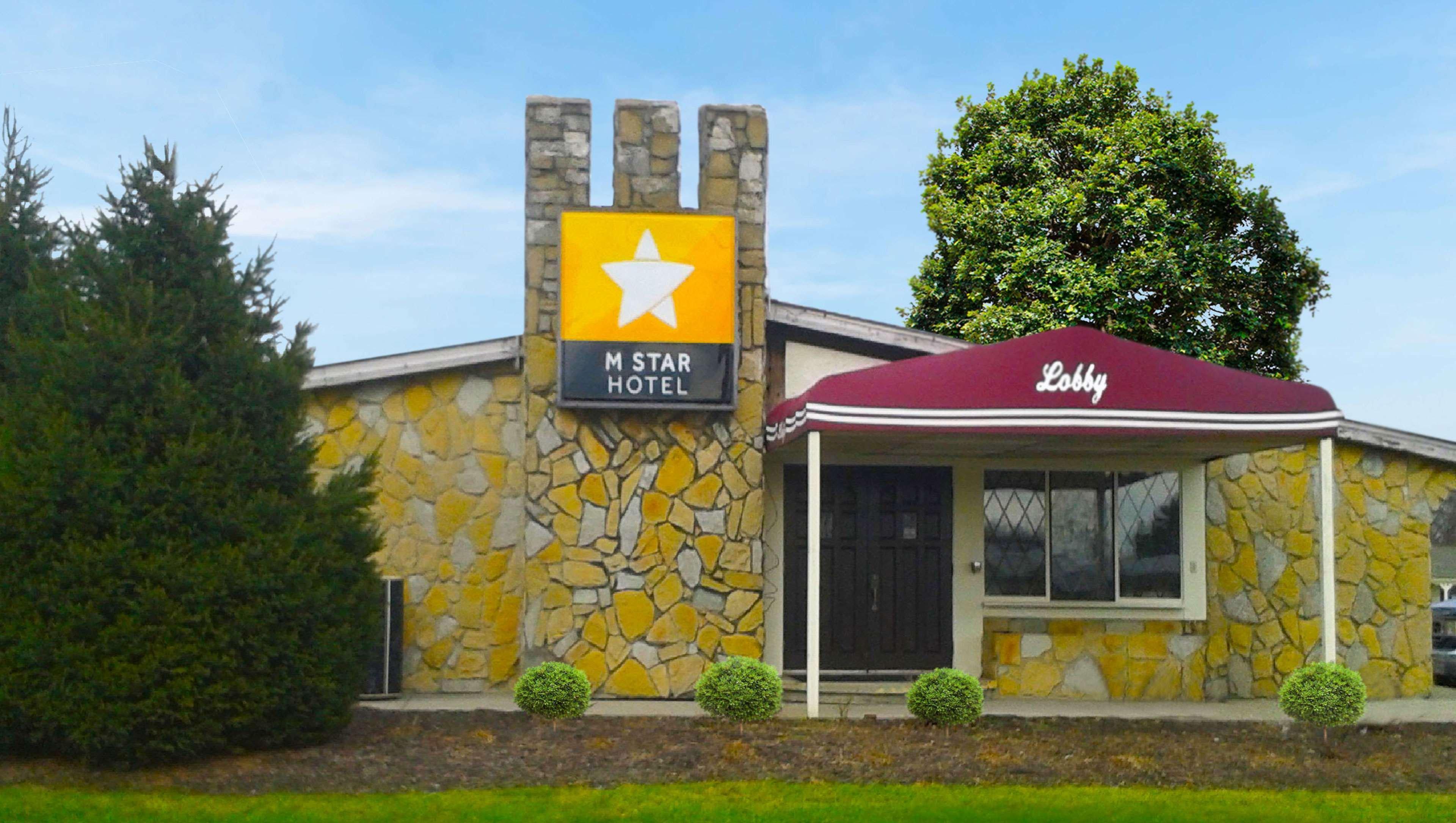 M Star Columbus North Motel Exterior foto